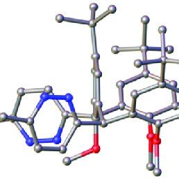 Schematic And Side On View Of The Single Crystal X Ray Structure Of 4