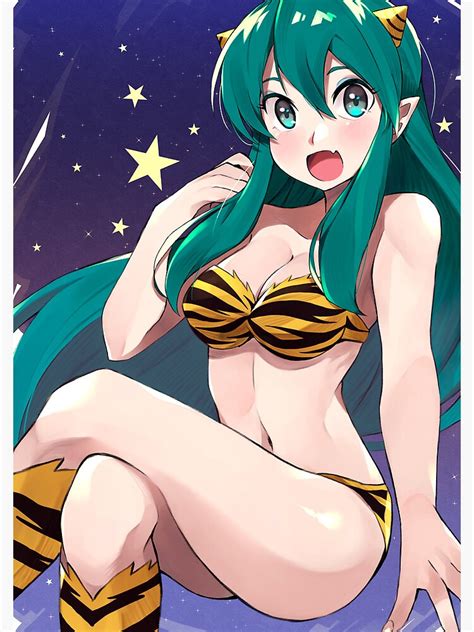 Sexy Lum Bikini Waifu Hot Kawaii Urusei Yatsura UY Anime Girl Cutie Spiral Notebook By