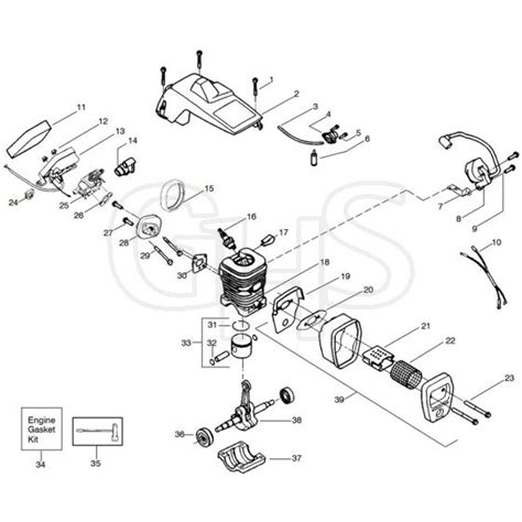 Mcculloch Mac Xt Engine Parts Diagram Ghs