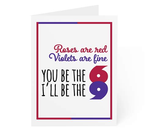 69 Sex Position Card Funny Inappropriate Valentines Card For Him Or Her Sixty Nine Kinky Adult