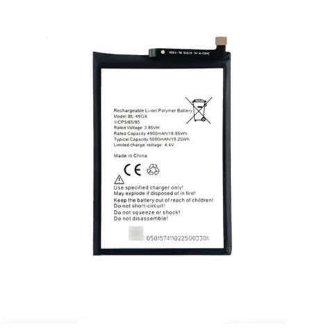 Bateria Modelo BL 49GX Para Infinix Hot 11S Hot 12 PRO Note 10 Note 7 Entre Outros