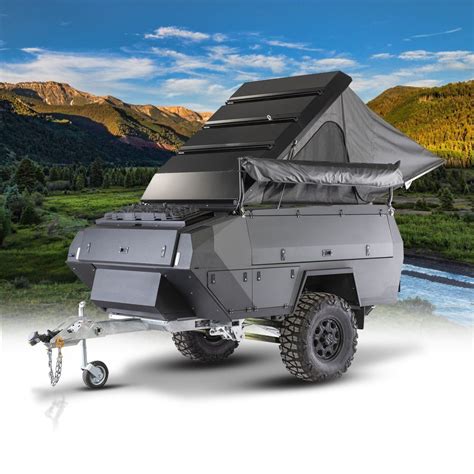 Caravan Camper Trailer with Two Safety Chains Is on Sale - China ...