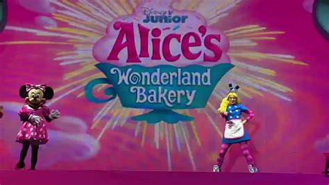 Disney Junior Live On Tour Alices Wonderland Bakery YouTube