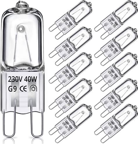 G Halogen Light Bulbs W Tokiishe G Dimmable Capsule Bulb For Oven