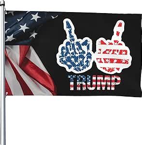 Amazon Fuck Donald Trump Flag X Feet Vivid Color And Fade Proof Outdoor Flag Garden