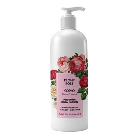 Peony Rose Perfumed Body Lotion Cosmo Cosmetics India