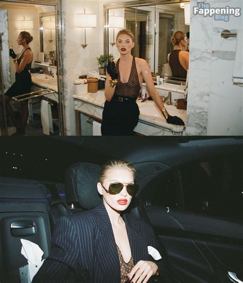 Elsa Hosk Displays Her Nude Tits In A Hot Shoot In Paris Photos The Fappening News