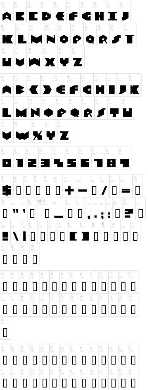 Data Transfert Font