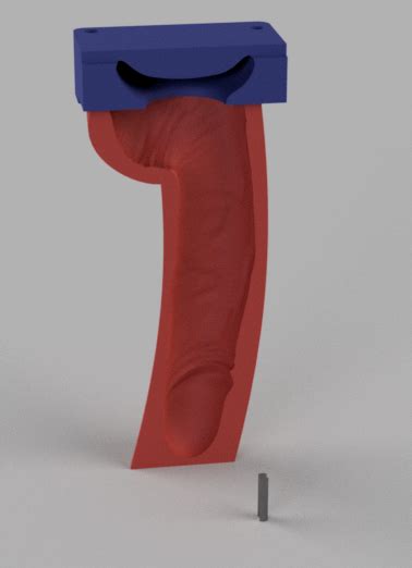 Seamless Silicone Dildo Mold Stl File For D Printingcults