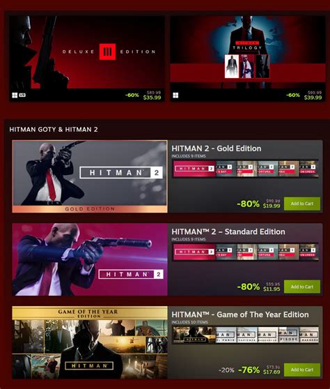 PCDD HITMAN Sale Via Steam Https T Co ImQlbOX5eD Cheap Ass Gamer Videogamedeals