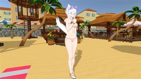 My Vtuber 3D Model In Bikini Outfit YouTube