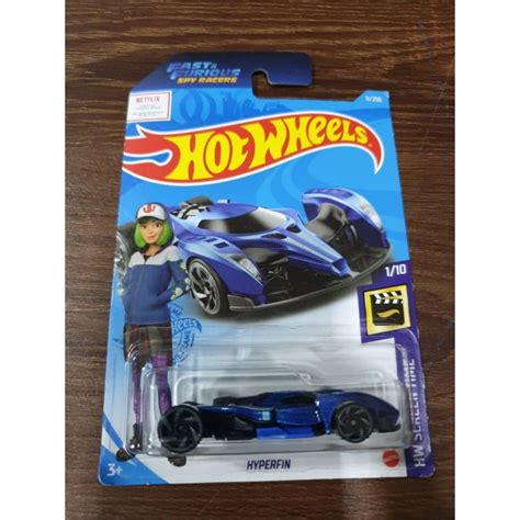 Hot Wheels Hyperfin Car Fast Furious Spy Racers Shopee Malaysia