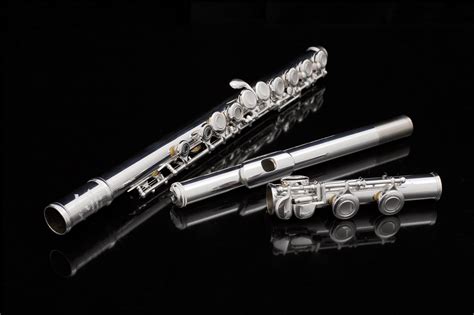 China C Foot Flute Sterling Silver Lip Plate Flute Beginner