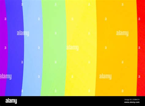 Rainbow Mural Abstract Stock Photo Alamy
