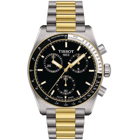 Rel Gio Tissot Chrono Pr Dois Tons T