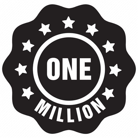 Label, million, user icon - Download on Iconfinder