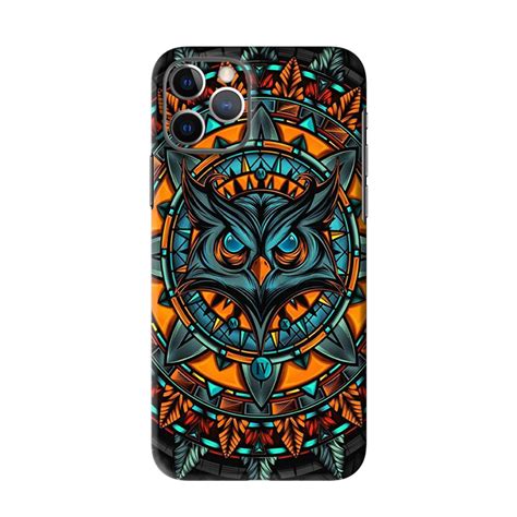 Orange Owl Skin Techskin