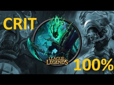 Full Crit Thresh Oneshots Lol Youtube