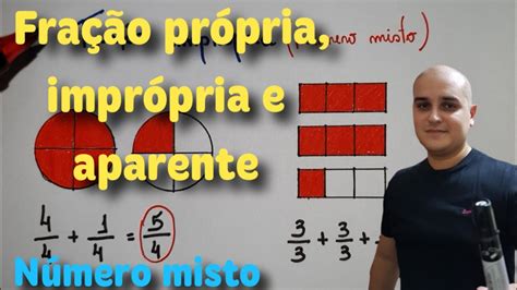 Fração Propria Impropria E Aparente Exercicios Resolvidos