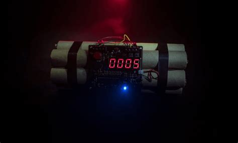 bomb count  timer royalty  images stock