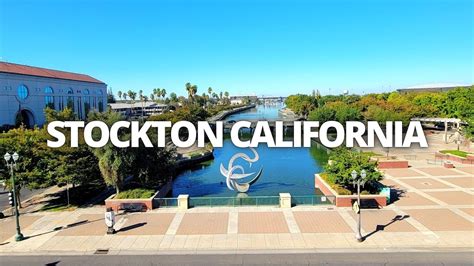 Exploring Downtown Stockton, California USA Walking Tour #stockton # ...