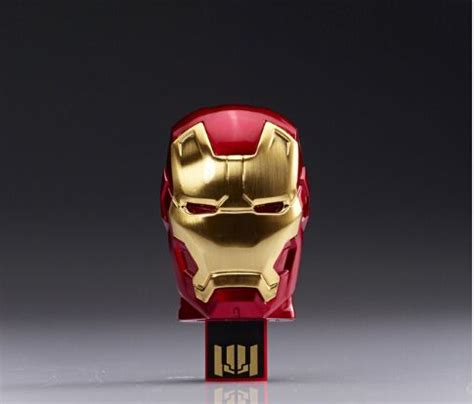 Флешка Металлическая "Маска Железного человека" R7 | Iron man, Marvel ...