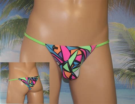 Herren Thong Mini Slip Bikini Badeslip Badetanga Etsy Schweiz