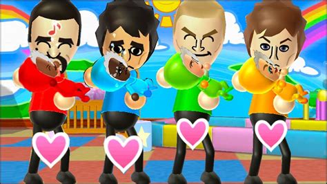 Wii Party MiniGames Player Vs Victor Vs Tyrone Vs Pierre 4 Players