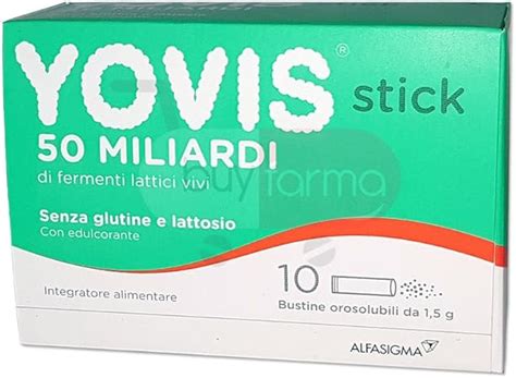 Yovis Stick Integratore Di Fermenti Lattici Vivi Da Miliardi