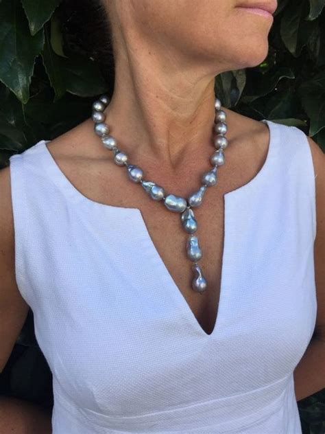 Great Pearl Necklace Outfit Ideas 70 Necklace Designs Baroque Pearl