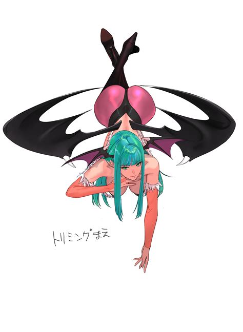 Tetsu Kimuchi Morrigan Aensland Darkstalkers Absurdres Commentary Highres 1girl Ass