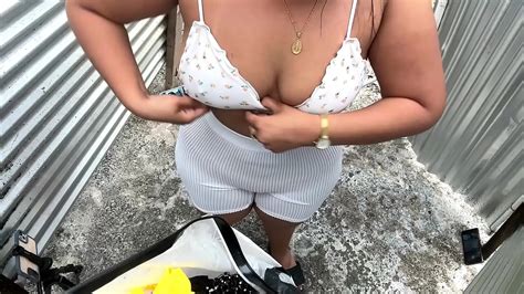 Grabada Mujer Culona Bbw En Vestidor Al Aire Libre Xvideos
