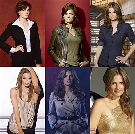 Kate Beckett through Seasons 1-6.Season 1 and 2.Best hair | Kate ...