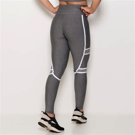 Calça Legging Cós Franzido Lingerie BR Atacado para Revenda