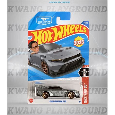Xe M H Nh Hot Wheels Basic Ford Mustang Gto Case B Shopee Vi T Nam