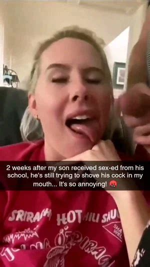 Watch Stepmom Blowjob Snapchat Babe Porn Spankbang