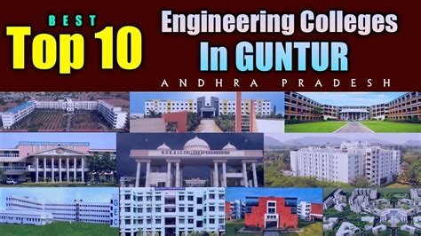 Top 10 Best Engineering Colleges In Guntur Andhra Pradesh Best B