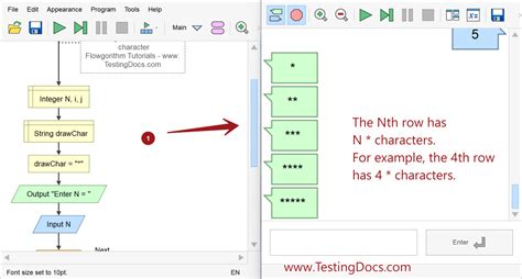 Flowgorithm Nested For Loops Testingdocs