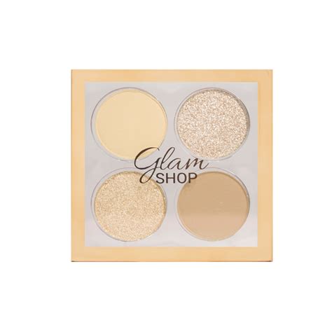 GlamBox 4 Shades NUDE GLAM NEW MAKE UP EYE MAKEUP LIMITED EYESHADOW PALETTES