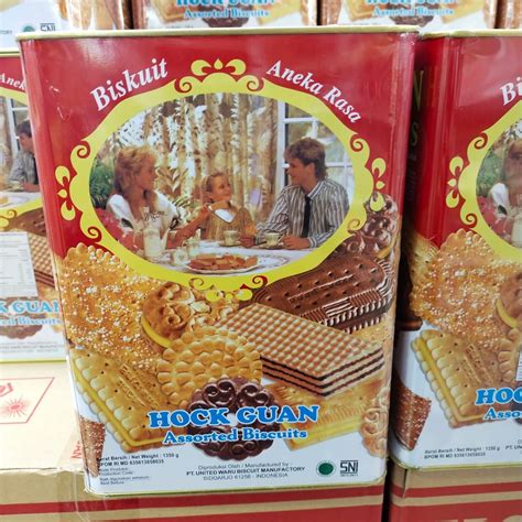 Jual Hock Guan Assorted Biscuit 1350gr Aneka Rasa Biskuit Kue Kering