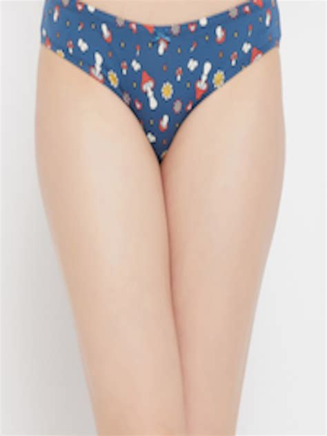 Buy Clovia Conversational Printed Pure Cotton Bikini Briefs Pn B S Briefs For Women