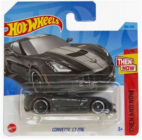 Машинка Hot Wheels Corvette C Z HW THEN AND NOW Хот Вилс купить на OZON по низкой цене