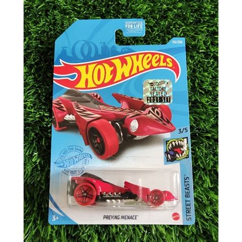 HOT WHEELS 風火輪 FS PREYING MENACE 恐龍工廠密封 蝦皮購物