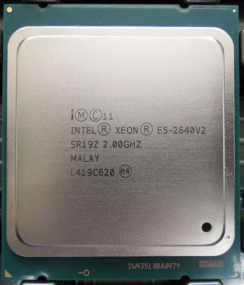 Intel Xeon E5-2640 v2 SR19Z EIGHT CORE 2 00Ghz 20MB Cache LGA2011 ...