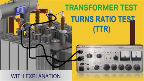 Ttr Test Of Transformer Transformer Turns Ration Test Youtube