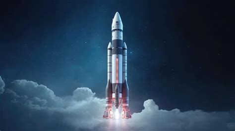 Premium AI Image | 3d rocket illustration HD 8K wallpaper Stock ...