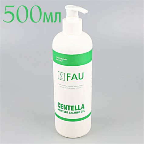 FAU Корея/Увлажняющий гель для лица и тела с центеллой, заживляющий ...