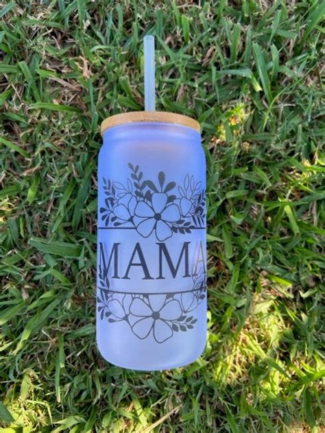 Mothers Day Glass Cups Candicecreations