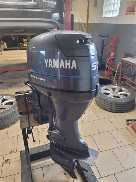Silnik zaburtowy Yamaha F50 High Thrust 50 km trym manetka duza stopa ...