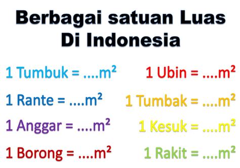 Tanah 1 Rante Berapa Meter - Homecare24